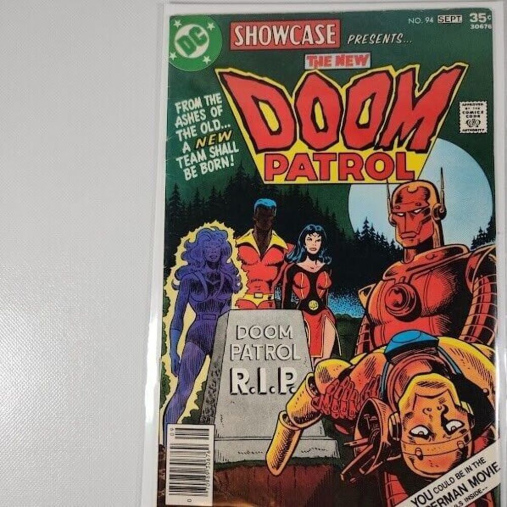 SHOWCASE PRESENTS #94 Doom Patrol 1977 VF 1st App. Doom Patrol!